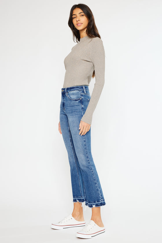 Volumina High Rise Crop Bootcut - Official Kancan USA