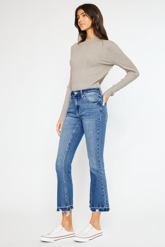 Volumina High Rise Crop Bootcut - Official Kancan USA