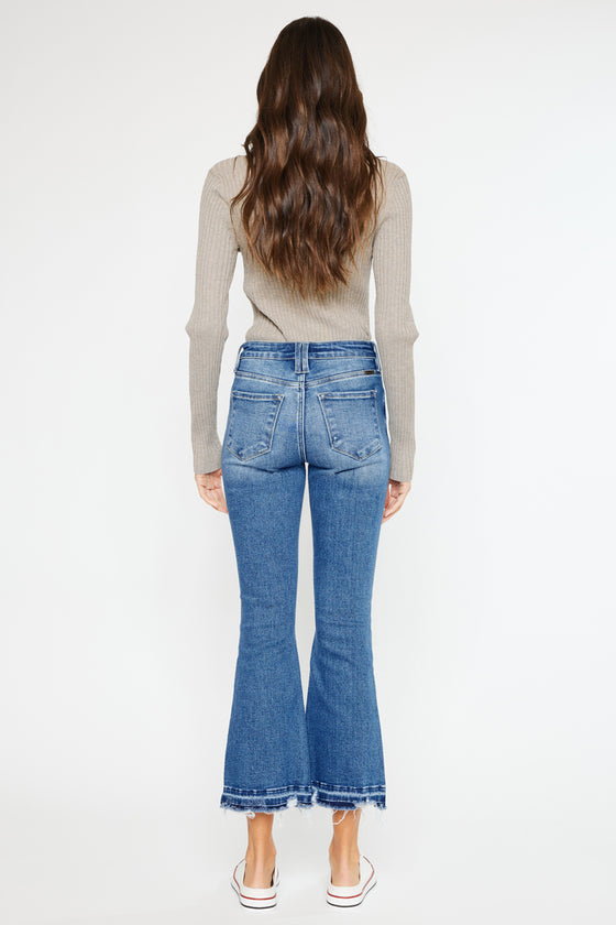 Volumina High Rise Crop Bootcut - Official Kancan USA