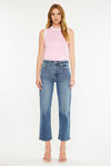Jordana Essentials High Rise True Straight Leg Jeans