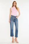 Jordana Essentials High Rise True Straight Leg Jeans