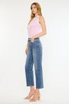 Jordana Essentials High Rise True Straight Leg Jeans