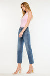Jordana Essentials High Rise True Straight Leg Jeans