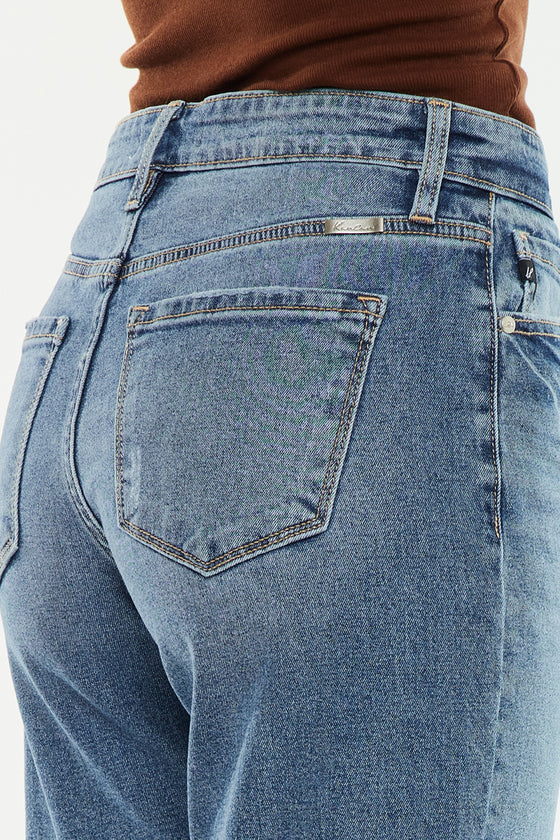 Jordana High Rise True Straight Jeans - Official Kancan USA