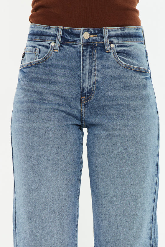 Jordana High Rise True Straight Jeans - Official Kancan USA