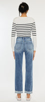 Kianna High Rise Slim Straight Jeans - Official Kancan USA