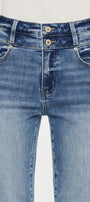 Kianna High Rise Slim Straight Jeans - Official Kancan USA