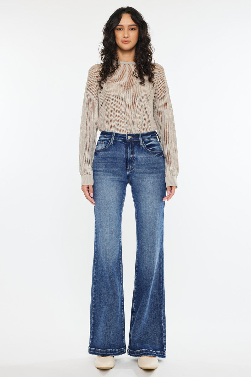 Avonlea High Rise Wide Leg Flare - Official Kancan USA