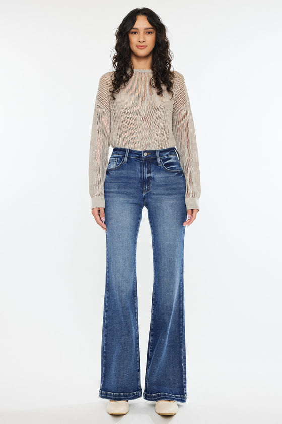 Avonlea High Rise Wide Leg Flare - Official Kancan USA