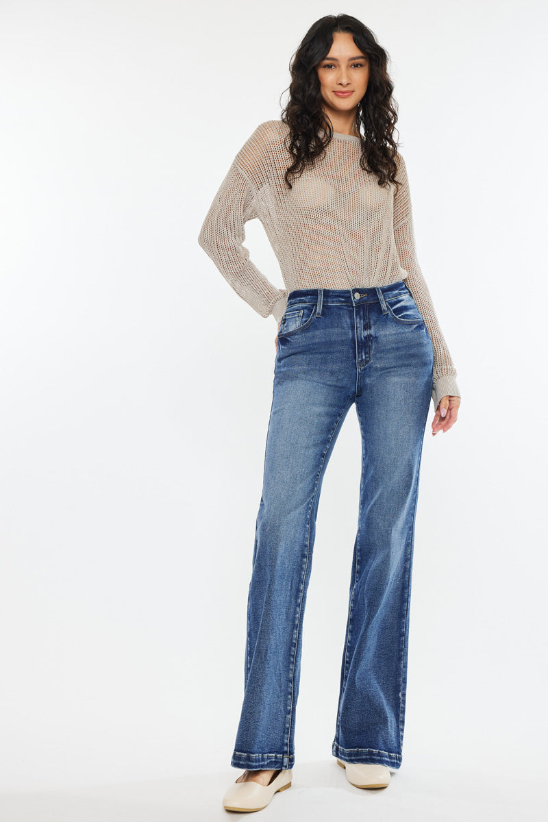 Avonlea High Rise Wide Leg Flare - Official Kancan USA