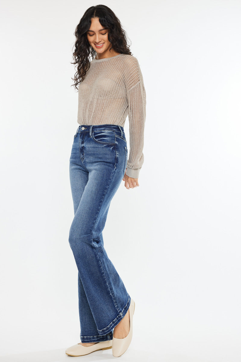 Avonlea High Rise Wide Leg Flare - Official Kancan USA
