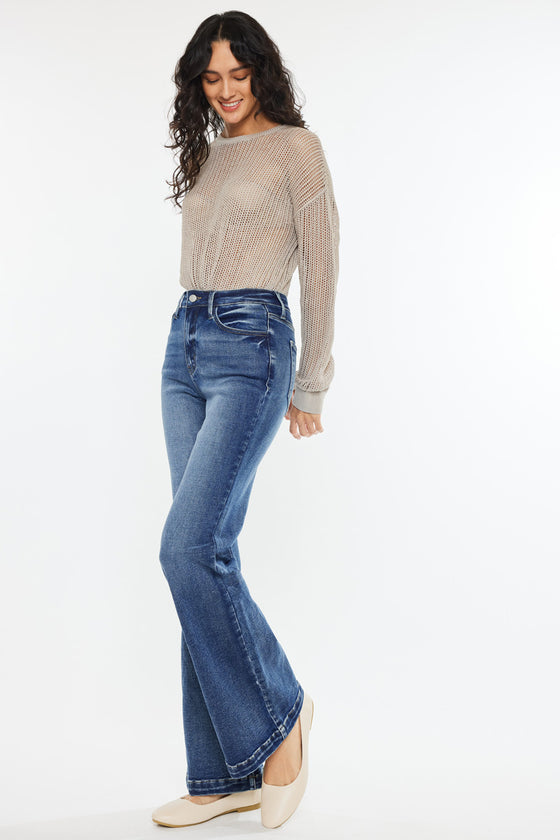 Avonlea High Rise Wide Leg Flare - Official Kancan USA