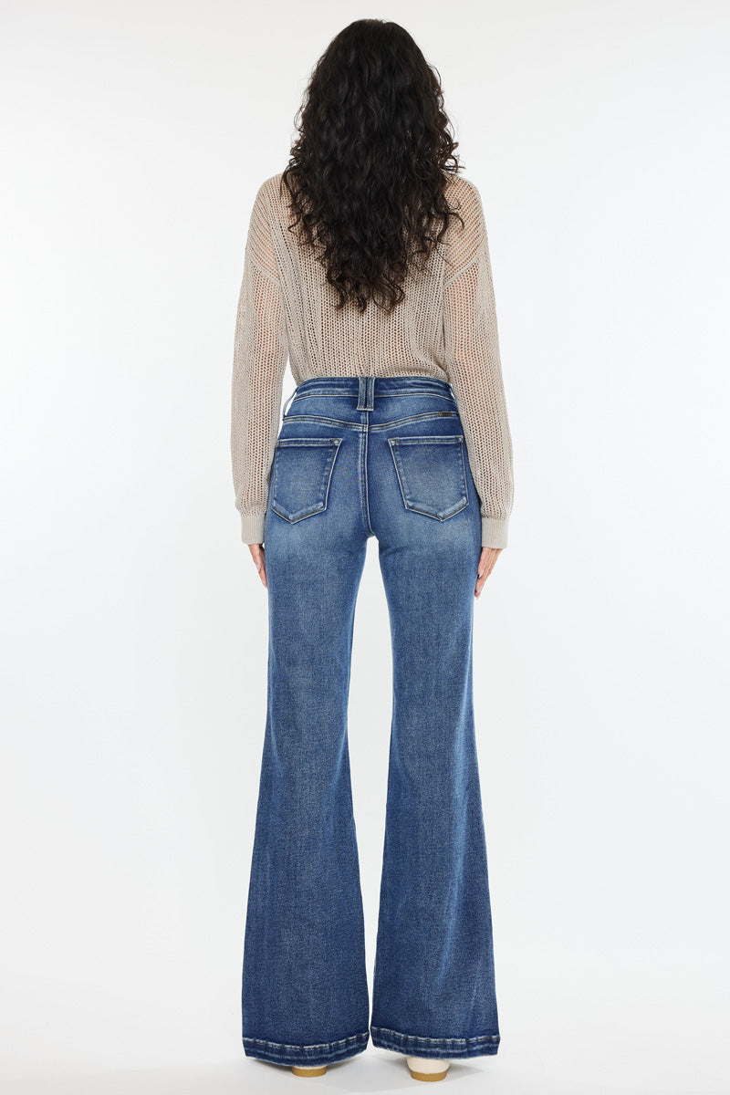 Avonlea High Rise Wide Leg Flare - Official Kancan USA