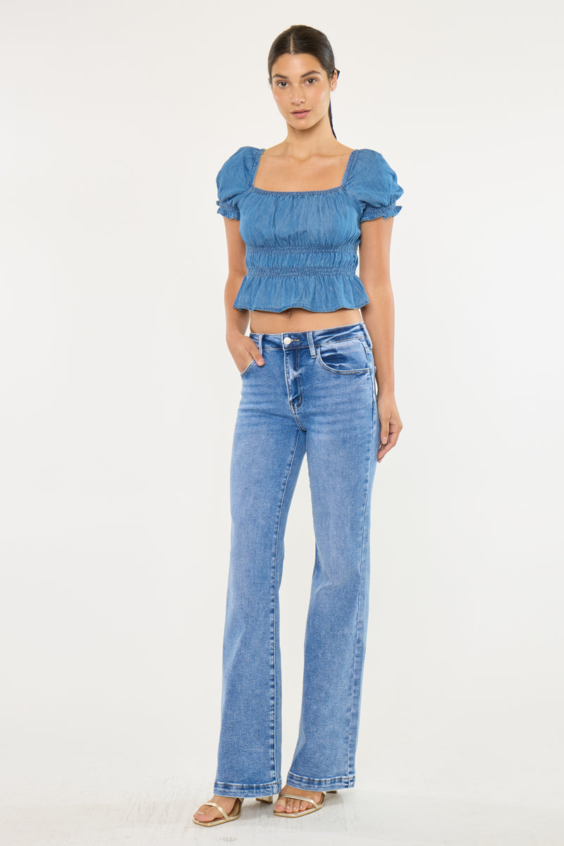 Avonlea Essentials High Rise Wide Leg Flare