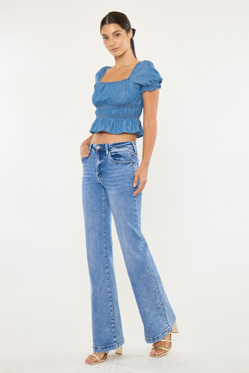 Avonlea Essentials High Rise Wide Leg Flare