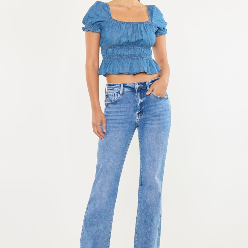 Avonlea Essentials High Rise Wide Leg Flare