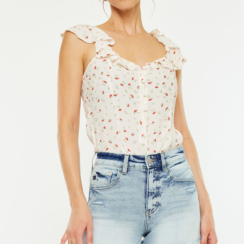 Gardenia High Rise Mom Shorts - Official Kancan USA