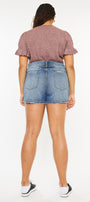 Phyllis High Rise Mom Shorts (Plus Size) - Official Kancan USA