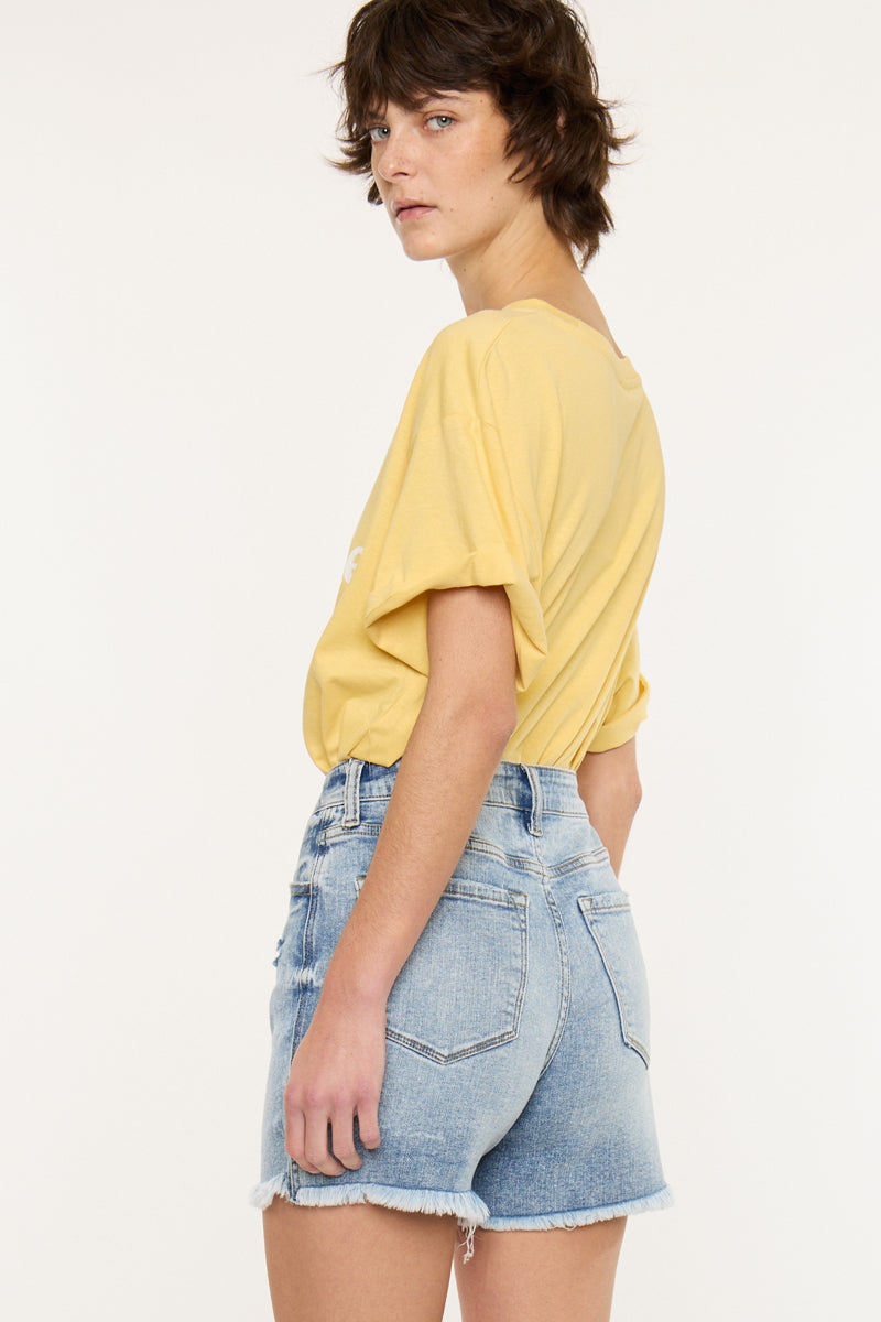 Ingrid Essentials High Rise Shorts - Official Kancan USA