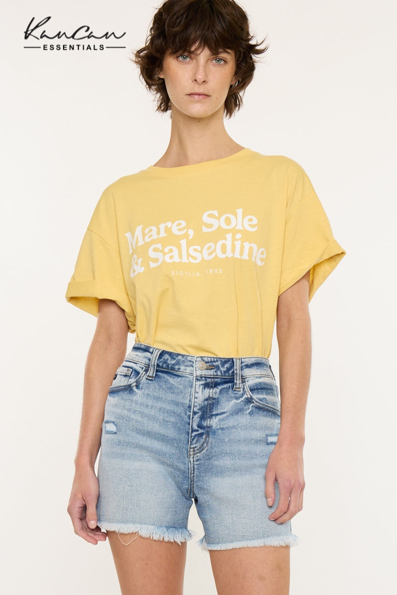 Ingrid Essentials High Rise Shorts - Official Kancan USA