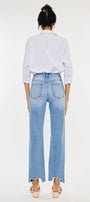Breanne High Rise Straight Jeans - Official Kancan USA