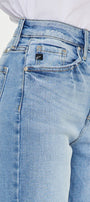 Breanne High Rise Straight Jeans - Official Kancan USA