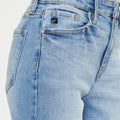 Breanne High Rise Straight Jeans - Official Kancan USA