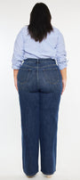 Stellar High Rise Wide Leg Jeans (Plus Size) - Official Kancan USA