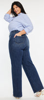 Stellar High Rise Wide Leg Jeans (Plus Size) - Official Kancan USA