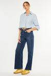 Samia Essentials High Rise Wide Leg Jeans