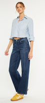 Samia Essentials High Rise Wide Leg Jeans - Official Kancan USA