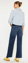 Samia Essentials High Rise Wide Leg Jeans - Official Kancan USA