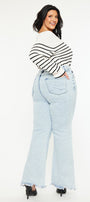 Kay High Rise Wide Leg Flare (Plus Size) - Official Kancan USA
