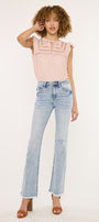 Claire Essentials High Rise Bootcut Jeans - Official Kancan USA