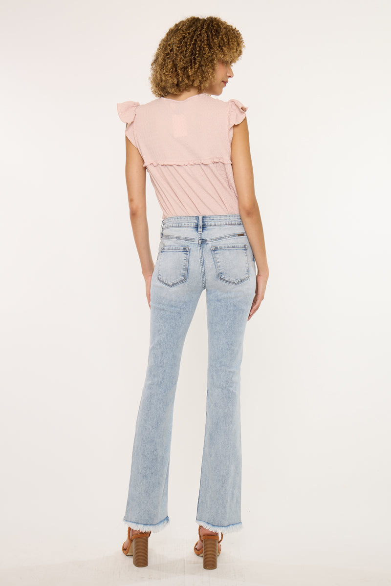 Claire Essentials High Rise Bootcut Jeans - Official Kancan USA