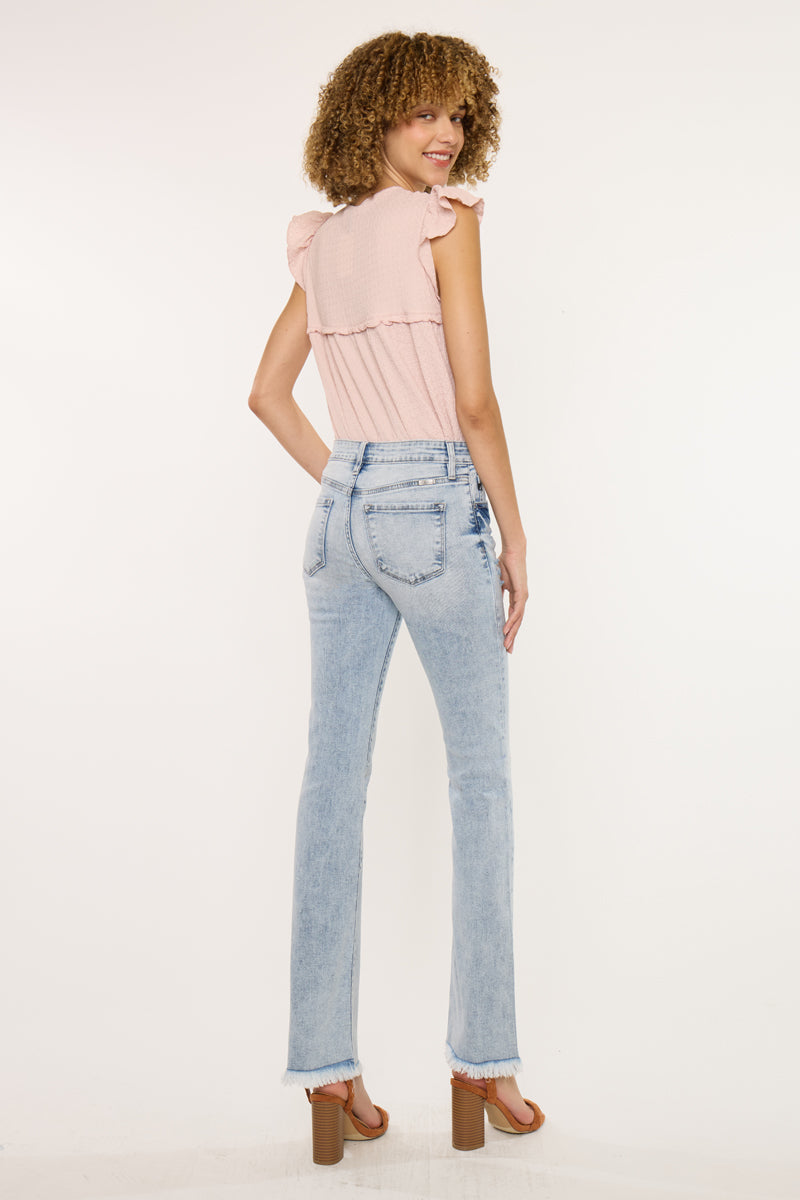Claire Essentials High Rise Bootcut Jeans - Official Kancan USA