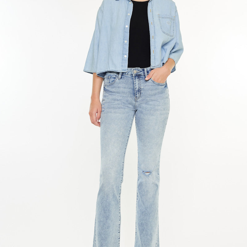 Claire High Rise Bootcut Jeans - Official Kancan USA