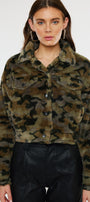 Jax Faux Fur Camo Jacket - Official Kancan USA