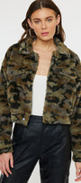Jax Faux Fur Camo Jacket - Official Kancan USA