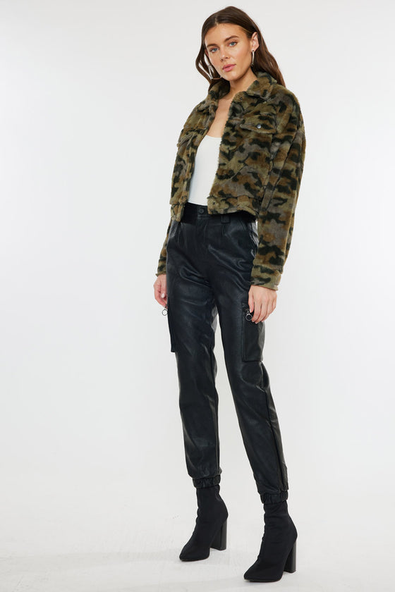 Jax Faux Fur Camo Jacket - Official Kancan USA