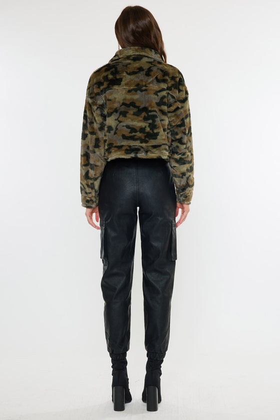 Jax Faux Fur Camo Jacket - Official Kancan USA