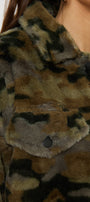Jax Faux Fur Camo Jacket - Official Kancan USA