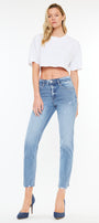 Ariana High Rise Straight Jeans - Official Kancan USA
