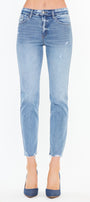 Ariana High Rise Straight Jeans - Official Kancan USA