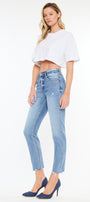 Ariana High Rise Straight Jeans - Official Kancan USA