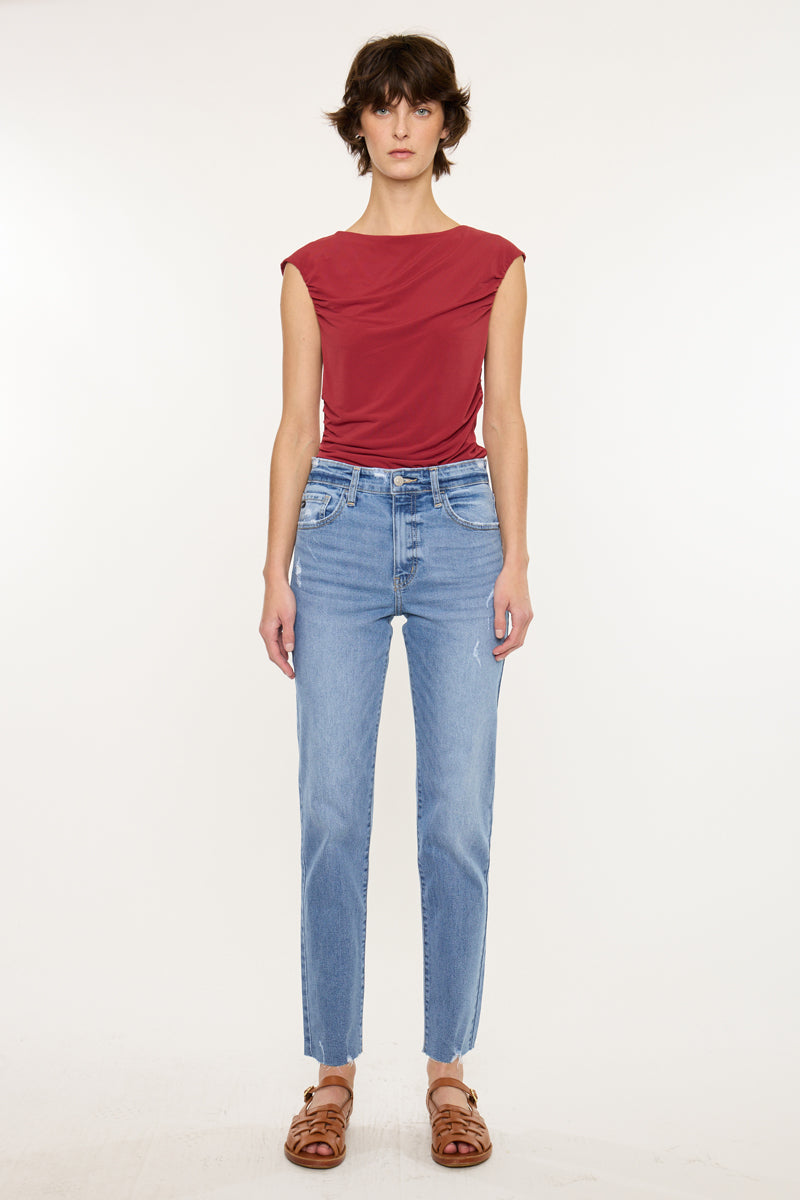 Ariana Essentials High Rise Straight - Official Kancan USA