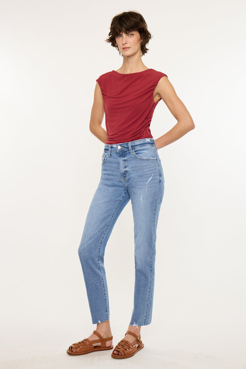 Ariana Essentials High Rise Straight - Official Kancan USA