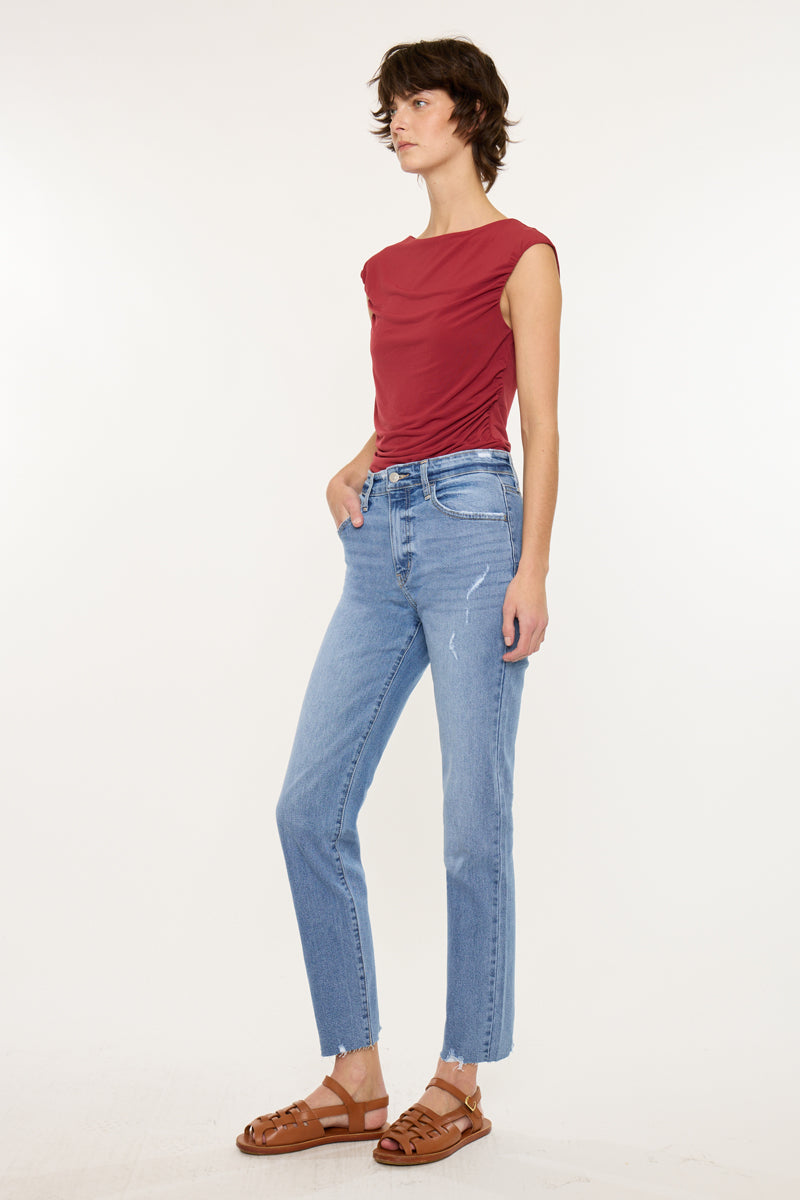 Ariana Essentials High Rise Straight - Official Kancan USA