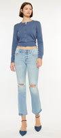 Coraline Mid Rise Kick Flare Jeans - Official Kancan USA
