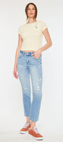 Isabella Essentials Mid Rise Slim Straight - Official Kancan USA